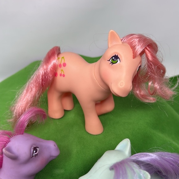 My Little Pony G1 Cherries Jubilee Peppermint Crunch Sundae Best - Picture 4 of 14